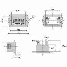 Obrázek k výrobku 42818 - Digitální počítadlo hodin 10-28V