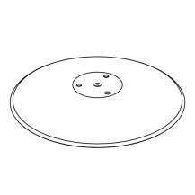 Obrázek k výrobku 61027 - Disk hladký vydutý Ø 460/4mm HORSCH