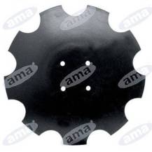 Obrázek k výrobku 61021 - Disk ozubený vydutý Ø 460/4mm vhodný pro AMAZONE