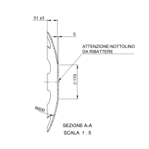 Obrázek k výrobku 62408 - Disk ozubený vydutý Ø 510/5mm LEMKEN