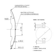 Obrázek k výrobku 61012 - Disk ozubený vydutý Ø 520/6mm HORSCH