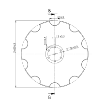Obrázek k výrobku 62396 - Disk ozubený vydutý Ø 620/6mm LEMKEN