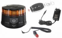 Obrázek k výrobku 62143 - Dobíjecí LED maják s dálkovým ovladačem 12/24V