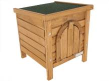 Obrázek k výrobku 125267 - Domeček pro králíky s uzavíratelnými dvířky KERBL 82740, 36x36x40 cm