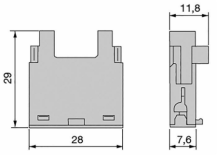 Obrázek k výrobku 18978 - Držák pojistek