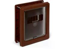 Obrázek k výrobku 125279 - Dvířka pro psy a kočky KERBL 80883 DOG MATE - 215B, 2-cestná, hnědá