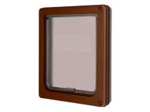 Obrázek k výrobku 125279 - Dvířka pro psy a kočky KERBL 80883 DOG MATE - 215B, 2-cestná, hnědá