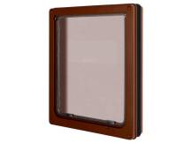 Obrázek k výrobku 125280 - Dvířka pro psy KERBL 80885 DOG MATE XL - 216B, 2-cestná, hnědá