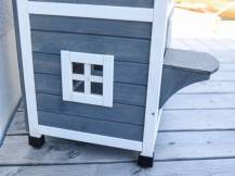 Obrázek k výrobku 125282 - Dvoupatrová bouda pro kočky KERBL 81639 FAMILY, 57x55x80 cm