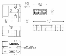Obrázek k výrobku 22498 - Dvoupólový konektor SB-SBX UL-CSA