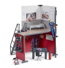 Obrázek k výrobku 91220 - Hasičská stanice s hasičem