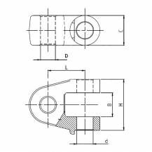Obrázek k výrobku 28434 - Hlava kloubu třetího bodu 25,4mm