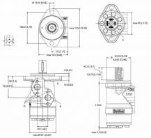 Obrázek k výrobku 62311 - Hydraulický motor DANFOSS OMP X 32
