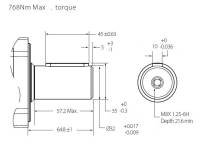 Obrázek k výrobku 62586 - Hydraulický motor Danfoss XL2 80