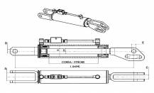 Obrázek k výrobku 32568 - Hydraulický závěs 40X80X720