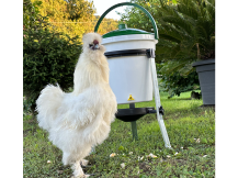 Obrázek k výrobku 126515 - Kbelíková napáječka pro slepice, drůbež RIVER SYSTEMS RIVUS 141/03 - 17l, plastová s niply