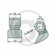 Obrázek k výrobku 31689 - Kladivo mulčovače