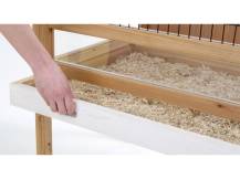 Obrázek k výrobku 125392 - Klec pro králíky a hlodavce KERBL 82725 INDOOR DELUXE - jednopatrová