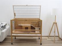 Obrázek k výrobku 125392 - Klec pro králíky a hlodavce KERBL 82725 INDOOR DELUXE - jednopatrová