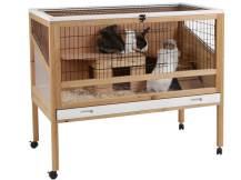 Obrázek k výrobku 125392 - Klec pro králíky a hlodavce KERBL 82725 INDOOR DELUXE - jednopatrová