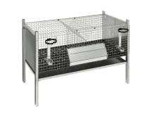 Obrázek k výrobku 125395 - Klec pro králíky s přepážkou, na odstav CF181.30C 102x53x70 cm