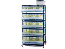 Obrázek k výrobku 125404 - Klec pro křepelky CIMUKA BYK-03-5K