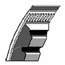 Obrázek k výrobku 26302 - klínový řemen 3VX569PR, 9,7x1432 Lp, 9,7x1445 Le