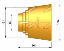 Obrázek k výrobku 60882 - Klobouk krytu kardanu
