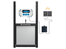 Obrázek k výrobku 126413 - Komplet automatického otevírání a zavírání kurníku CHICKEN GUARD PRO 25x30 SOLAR KIT