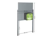 Obrázek k výrobku 125463 - Komplet automatického otevírání a zavírání kurníku KERBL 70590 EASY PROTECT 30x33 R