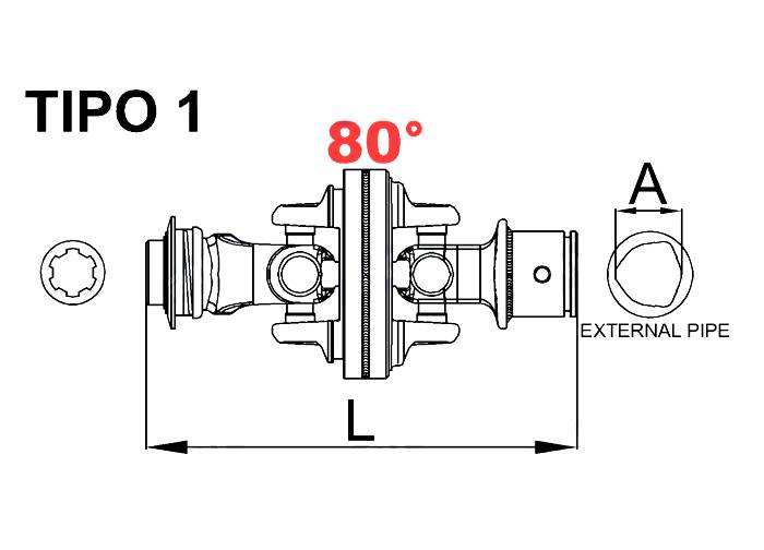 Obrázek k výrobku 36619 - Kompletní kloub homokinetického kardanu 2 kat. vnější
