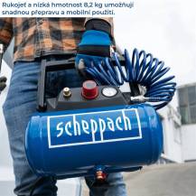 Obrázek k výrobku 80758 - Kompresor bezolejový 6l Scheppach HC 06