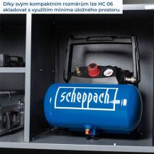Obrázek k výrobku 80758 - Kompresor bezolejový 6l Scheppach HC 06