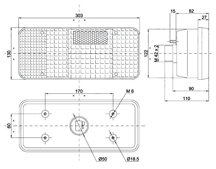 Obrázek k výrobku 0 - Koncové osvětlení levé