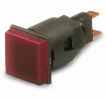 Obrázek k výrobku 59739 - Kontrolka vzduchového filtru čtvercová, červená