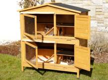 Obrázek k výrobku 125480 - Králíkárna dvoupatrová KERBL 81719 APPARTMENT PRO