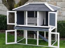 Obrázek k výrobku 125487 - Králíkárna s výběhem KERBL 81727 VILLA, 118x68x118 cm