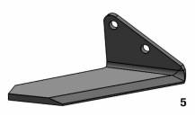 Obrázek k výrobku 52654 - Křídlové ostří pravé typu HORSCH