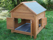 Obrázek k výrobku 120867 - Kurník pro slepice, domek pro králíky KERBL 82807, 105x100x108 cm