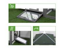 Obrázek k výrobku 125508 - Kurník pro slepice PAWHUT D51-092GY