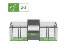 Obrázek k výrobku 125511 - Kurník pro slepice PAWHUT D51-130V01GY