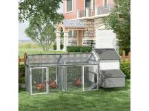 Obrázek k výrobku 125511 - Kurník pro slepice PAWHUT D51-130V01GY