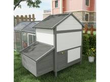 Obrázek k výrobku 125511 - Kurník pro slepice PAWHUT D51-130V01GY