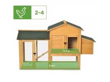 Obrázek k výrobku 125512 - Kurník pro slepice PAWHUT D51-191