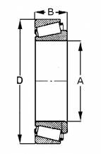 Obrázek k výrobku 48510 - Kónická ložiska SKF