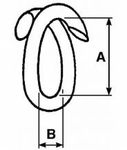 Obrázek k výrobku 58144 - Lanová rychlospojka 51mm