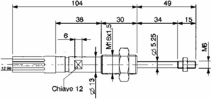 Specifikace - Lanovod pro hydraulické rozvaděče 1250 mm