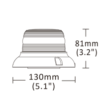 Obrázek k výrobku 62666 - LED magnetický maják pro letištní vozy, ICAO