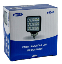 Obrázek k výrobku 62147 - LED pracovní světlo 12/24V 12W 1800LM s vypínačem