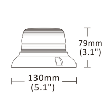 Obrázek k výrobku 62665 - LED výstražný maják pro letištní vozy, s certifikaci ICAO